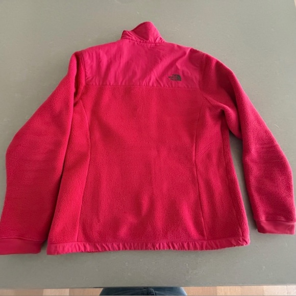 Women's Pink The North Face Denali Pink Raspberry Fleece Jacket size Large EUC! - Picture 6 of 10